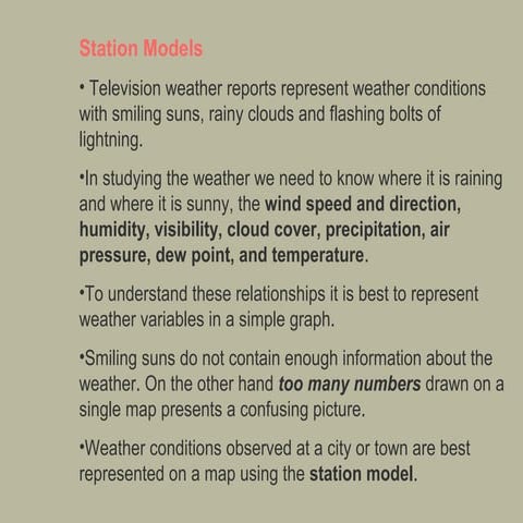 Station Models