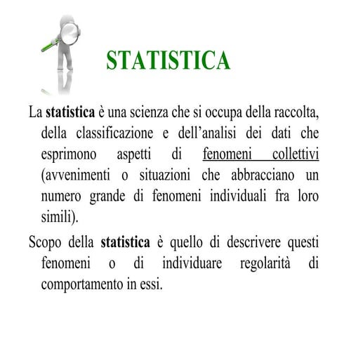 Statistica | PPT