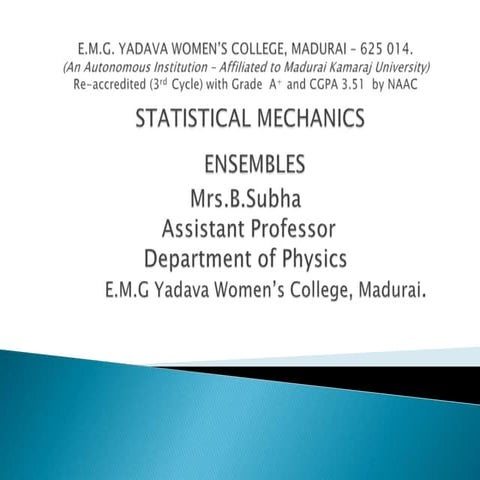 Statistical  ensembles-b.subha