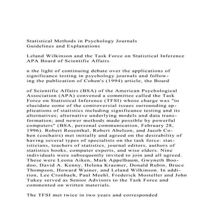 Statistical Methods in Psychology JournalsGuidelines and Exp.docx
