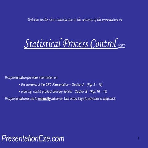Statistical Process Control