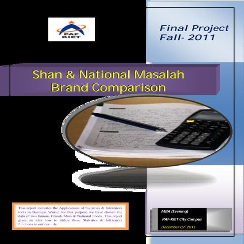 Statistical Project Pdf