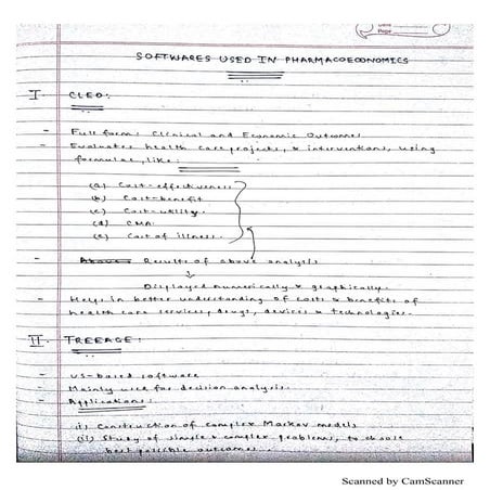 Statistical softwares used in pharmacoeconomics @ RxVichuZ!! :)