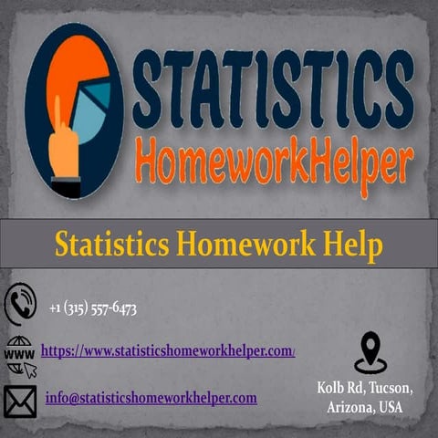 Statistics Homework Help