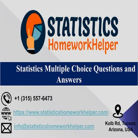 Statistics Multiple Choice Questions and Answers | PPT