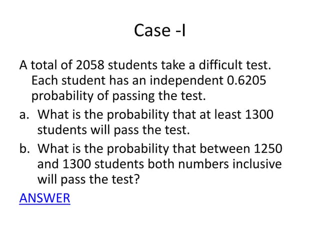 Statistics All