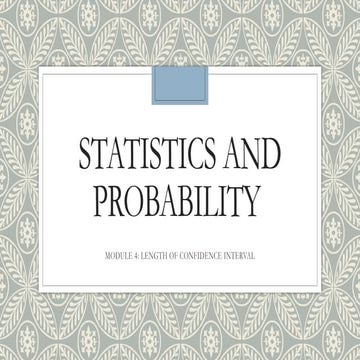 LEARN THE ABOUT STATISTICS AND PROBABILITY