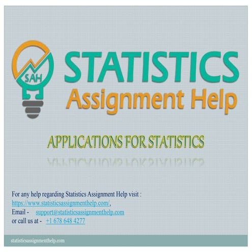 Statistics Assignment Help
