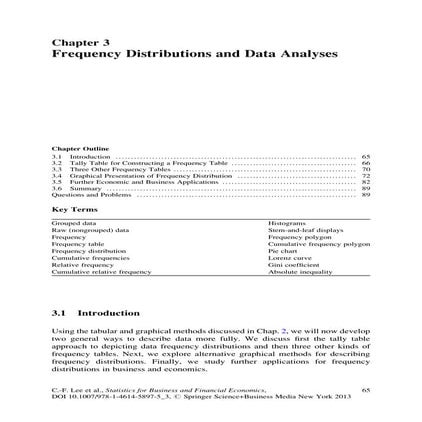 Statistics for business and financial economics