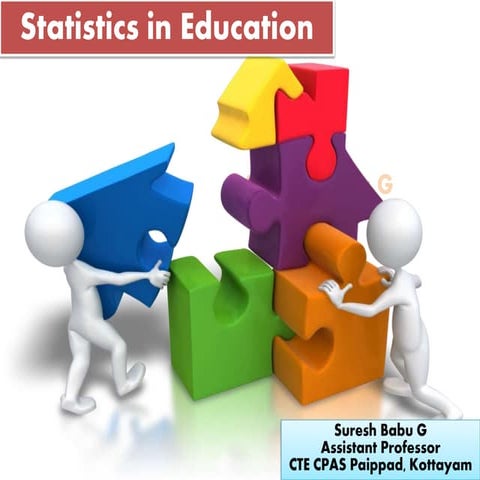 Statistics in Education | PPTX