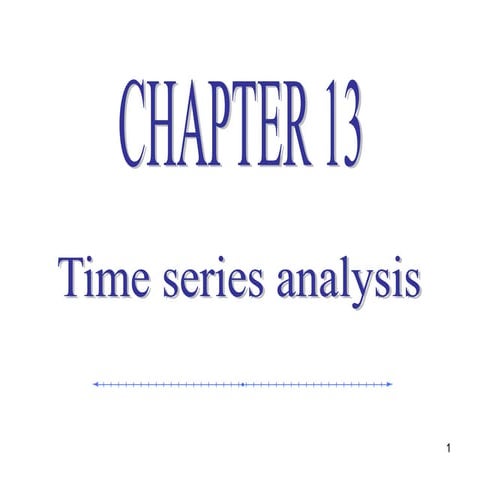 Statistics lecture 13 (chapter 13)