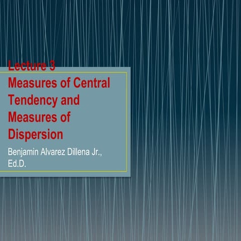 STATISTICSStatistics is the branch of mathematics that involves the collectio...