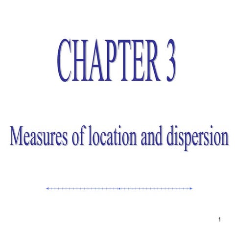 Statistics lecture 4 (ch3)