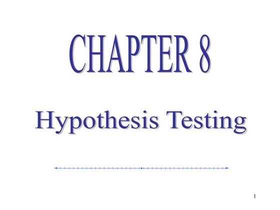 STATISTICS: Hypothesis Testing | PPTX