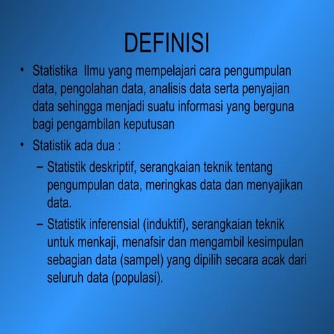 Statistik deskriptif(1)