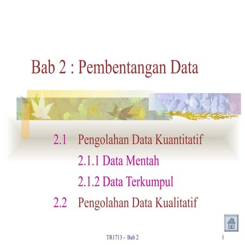 Statistik  perwakilan data hantar