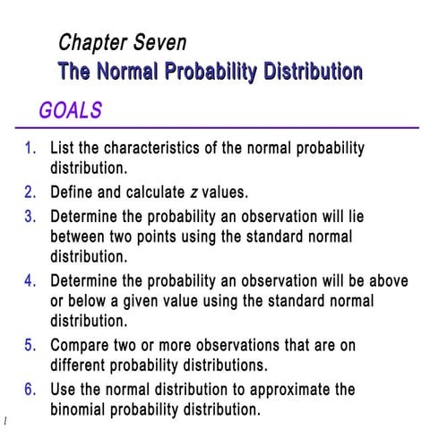 Converting normal to standard normal distribution and vice versa ppt