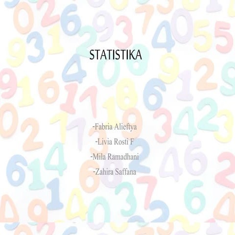 Statistika | PPT