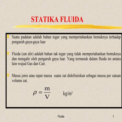 Statistika fluida