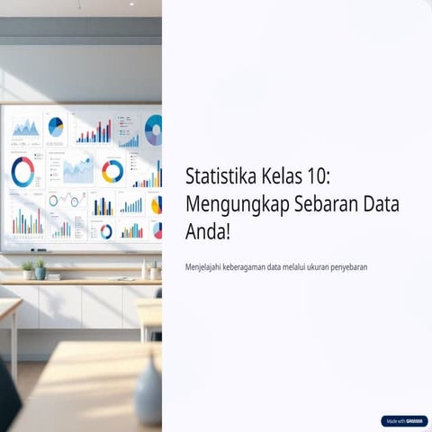 PPT Statistika - Ukuran Penyebaran Data | PDF