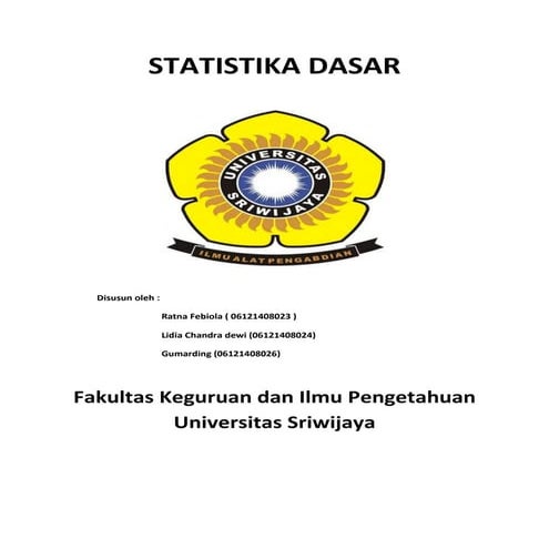 Statistika dasar
