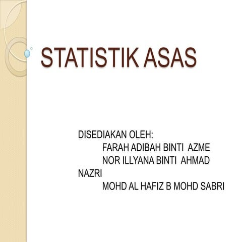 Statistik Asas
