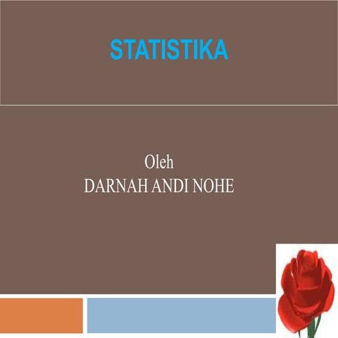 Statistik dan statistika