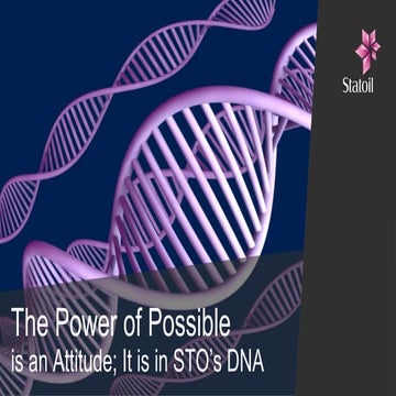 Statoil at OTC 2014 - The Power of Possible