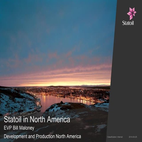 Statoil in north america   nacc otc lunch 050614