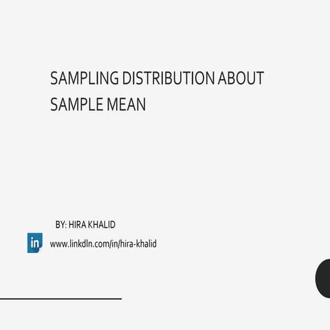 Sampling Distribution