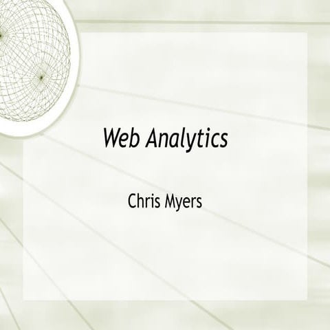 Web Analytics