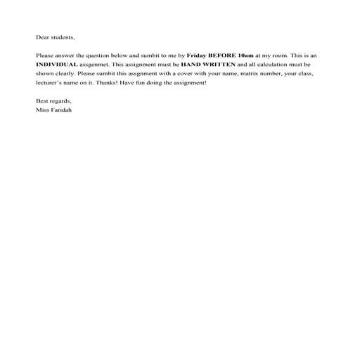 Statistic   assignment 1