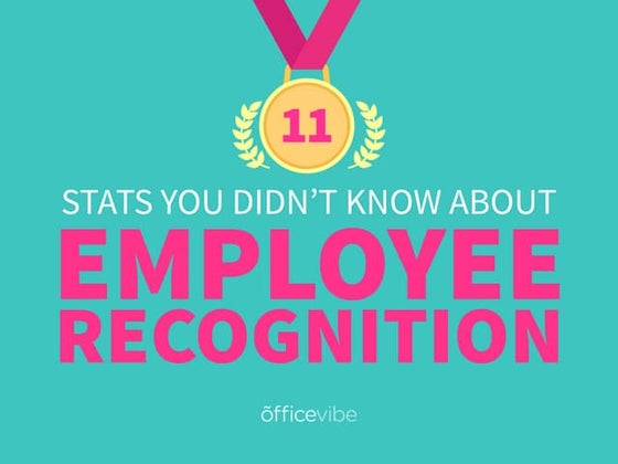 11 Stats You Didn’t Know About Employee Recognition