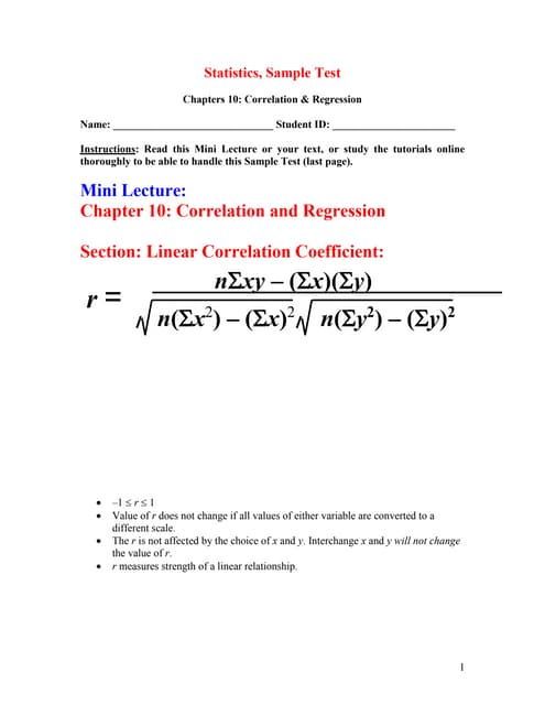 Stat sample test ch 10