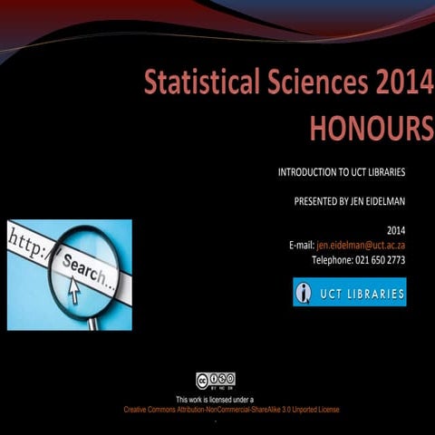 Stats honours 2014