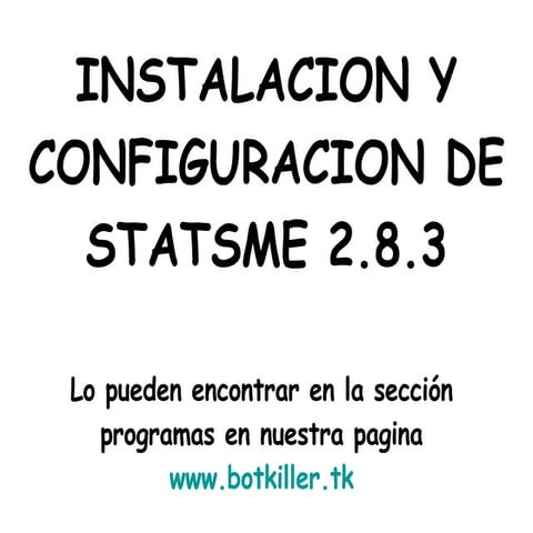Statsme 2.8.3 | PPT