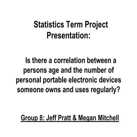 Stats powerpoint presentation