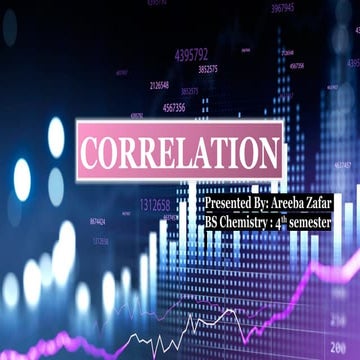 stats correlation in detail and understanable manner