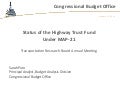 Status of the Highway Trust Fund Under MAP-21