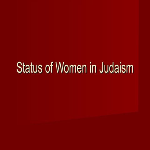 Status of women_in_judaism