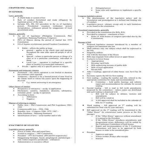 Lesson 2. Legislative process (Step-by-step procedure in making bill ...