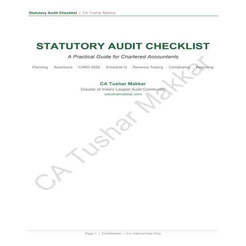 Engagement Letter Format for statutory audit | PDF