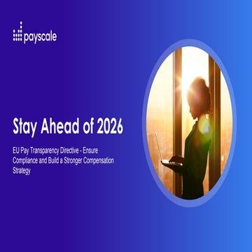 Webinar - Stay Ahead of 2026: Ensure Compliance and Build a Stronger Compensa...