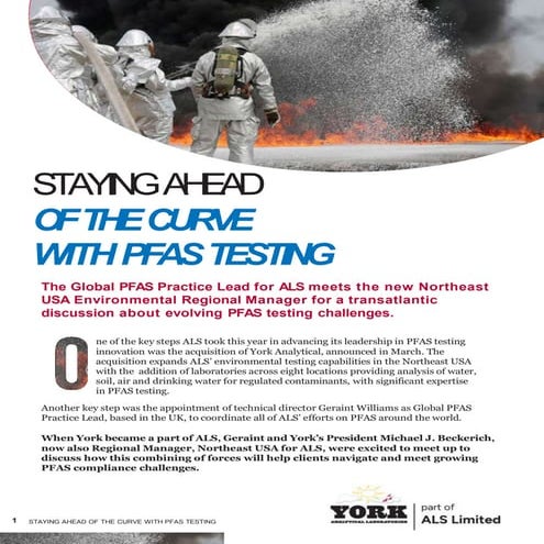Stay Ahead of the Curve with PFAS Testing | PPTX