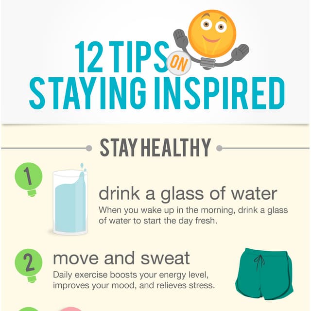 12 Tips on Staying Inspired