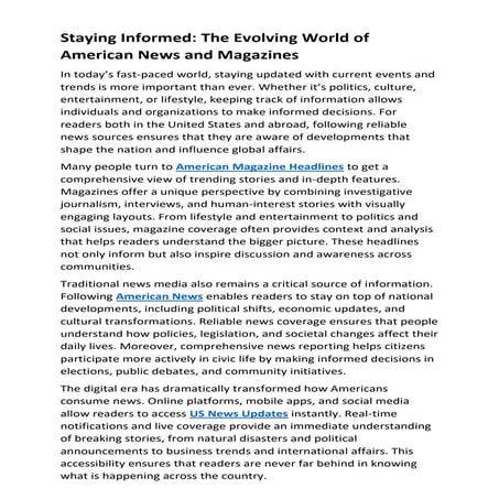 Staying Informed- The Evolving World of American News and Magazines.pdf