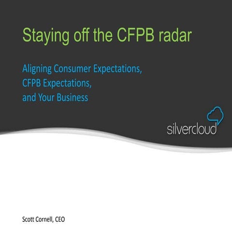 How a Credit Union Can Stay Off the CFPB's Radar