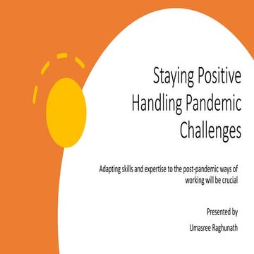 Staying positive during pandemic 