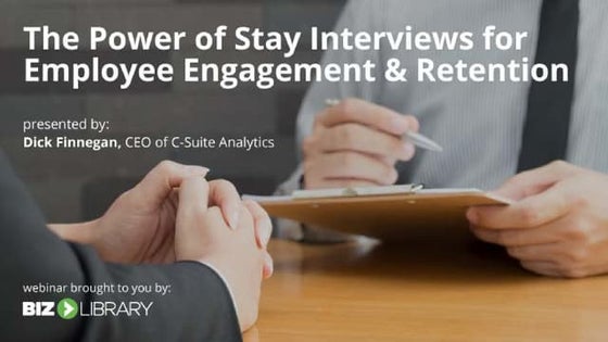 The Power of Stay Interviews for Employee Engagement & Retention