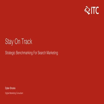 Stay on Track: Strategic Benchmarking for Search Marketing